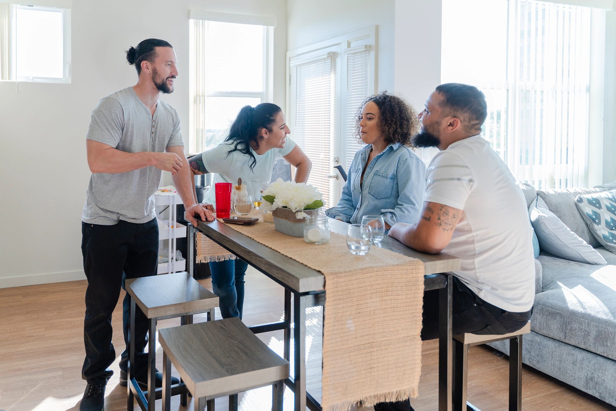 supportive sober living community California modern caring